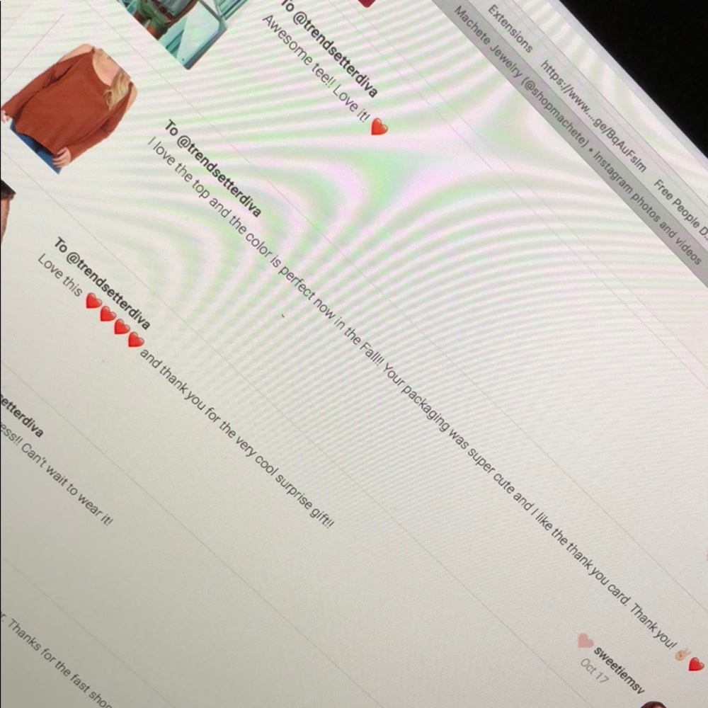 Rust Cold Shoulder Top! - Picture 4 of 4